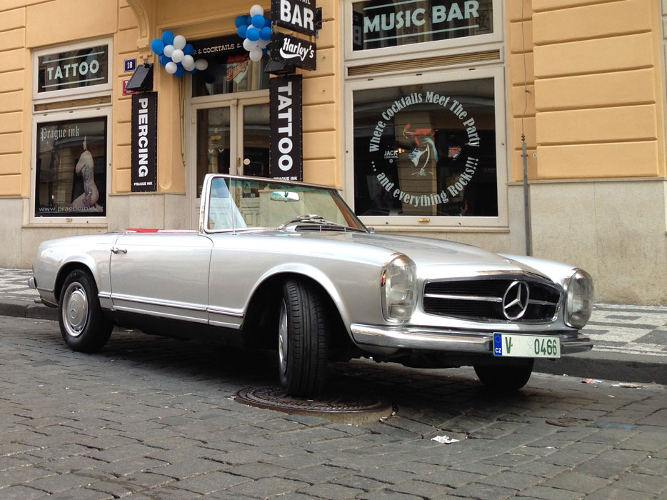 Mercedes 230 SL cabrio